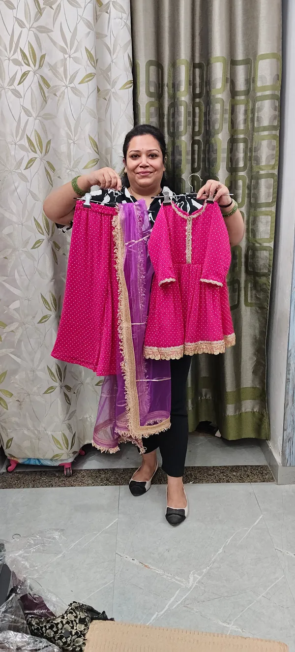 Party_Wear_Sharara_Suits_Hot_Pink