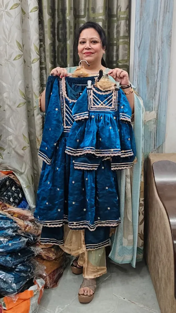 Premium_Satin_Silk_Embroidered_Mother_Daughter_Matching_Outfits