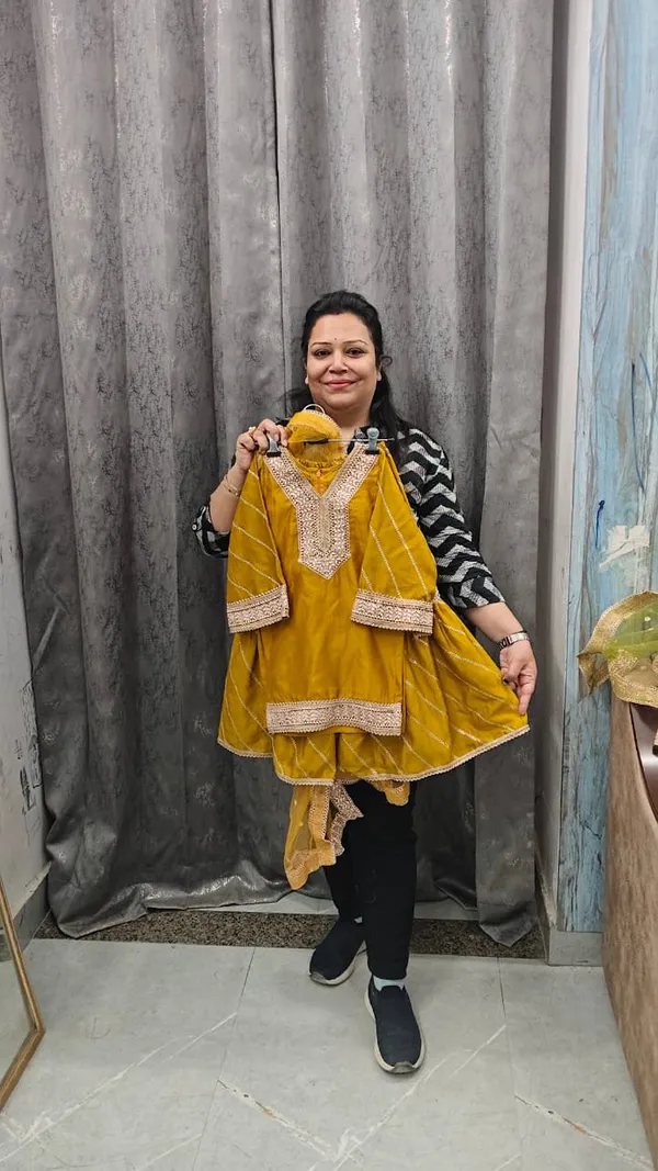 Silk_Embroidered_Garara_Sets_Mustard