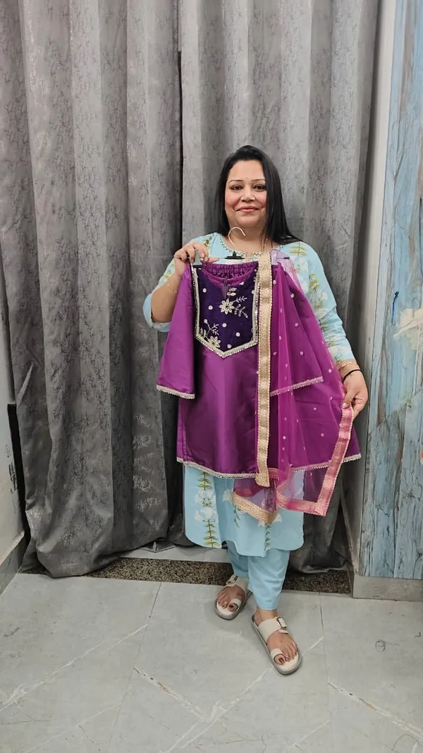 Summer_Wedding_Collection_Premium_Banarasi_Silk_Handwork_Set_Purple