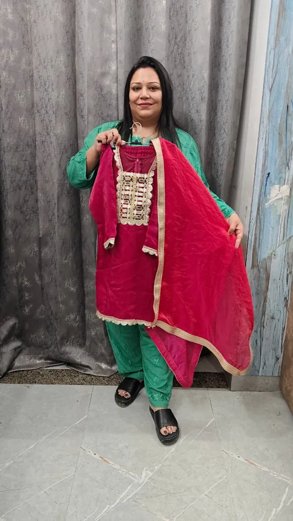 Premium_Satin_Silk_Kurta_Rani