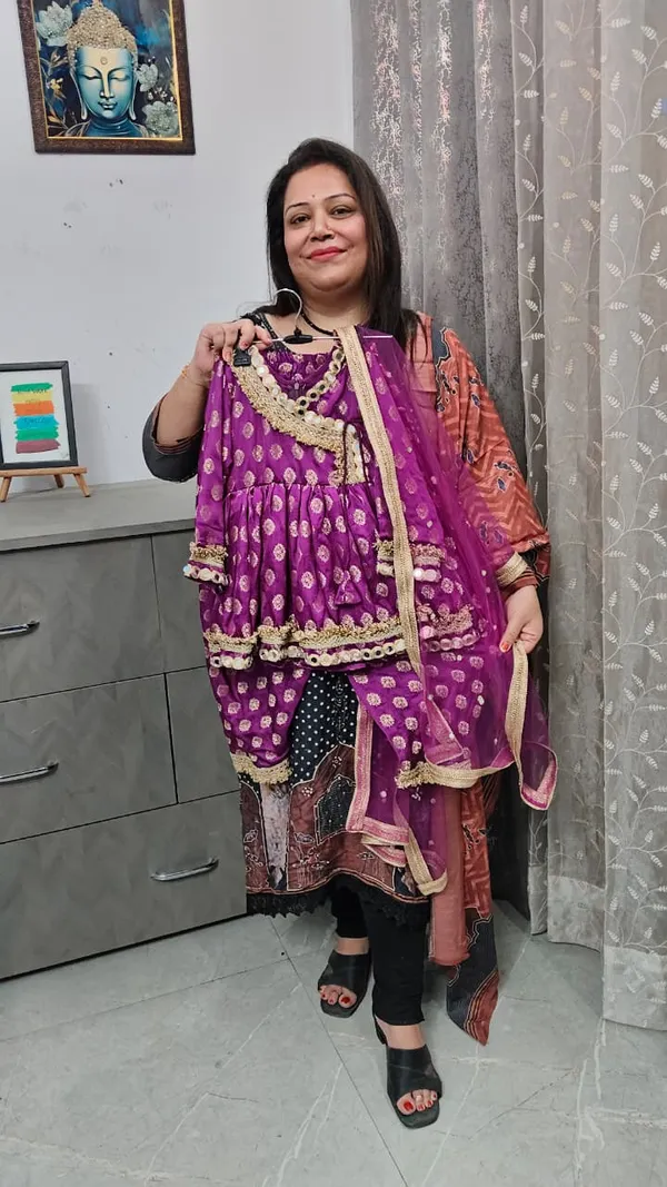 Purple_Banarasi_Angrakha_Tulip_Set_For_Kids