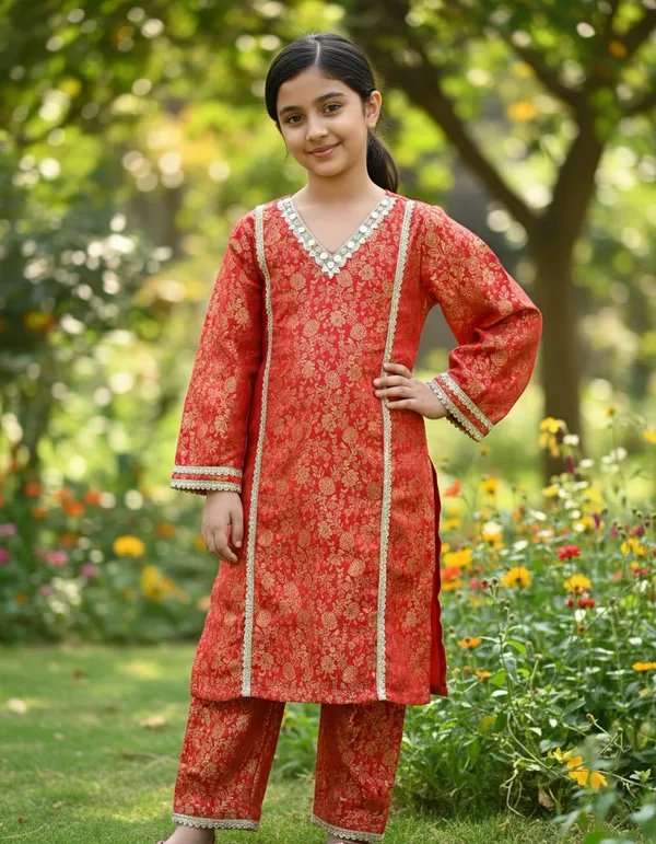 Luxury_Banarasi_Cord_Sets_Orange_1