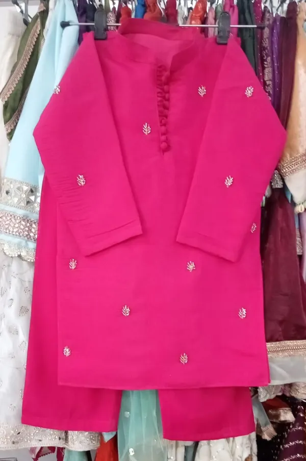 Luxury_Brother_Sister_Combo_Hot_Pink_For_Boy