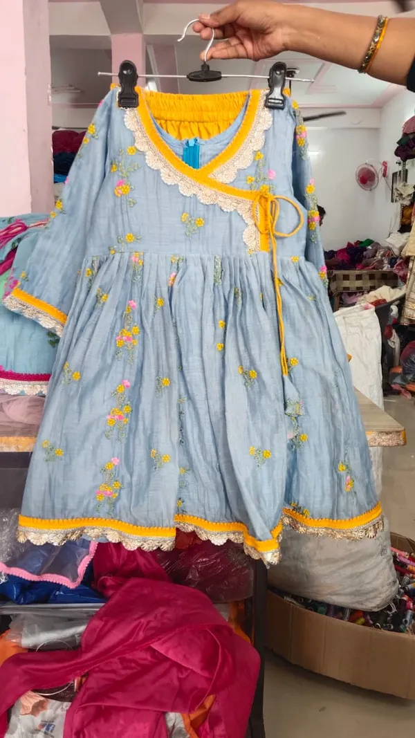 Grey_Mal_Cotton_Angrakha_Embroidered_Dress_For_Kids