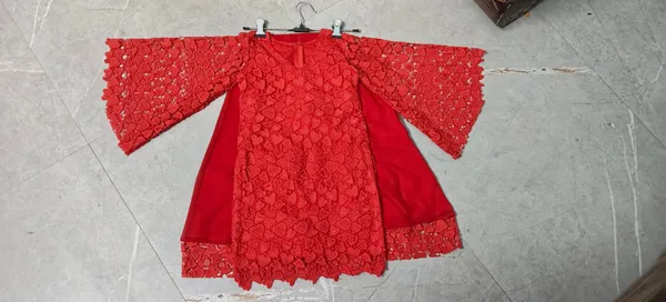Red_Crochet_Batwing_Palazzo_Co-Ord_Set_For_Kids