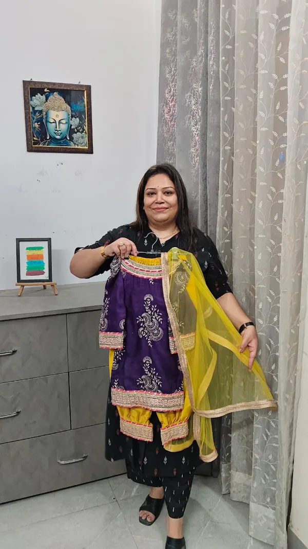 Purple_Silk_Embroidered_Patiala_Suit_For_Kids