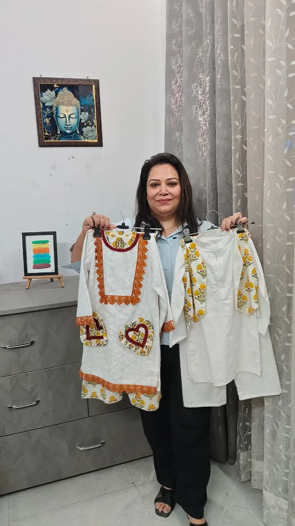 Pure_Cotton_Brother_Sister_Combo_Blue_Yellow_For_Boy