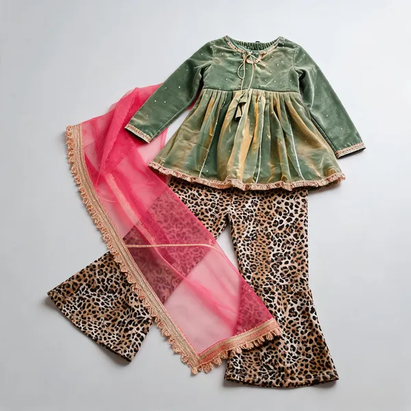 Party_Wear_Frock_Suits_Rust_Color
