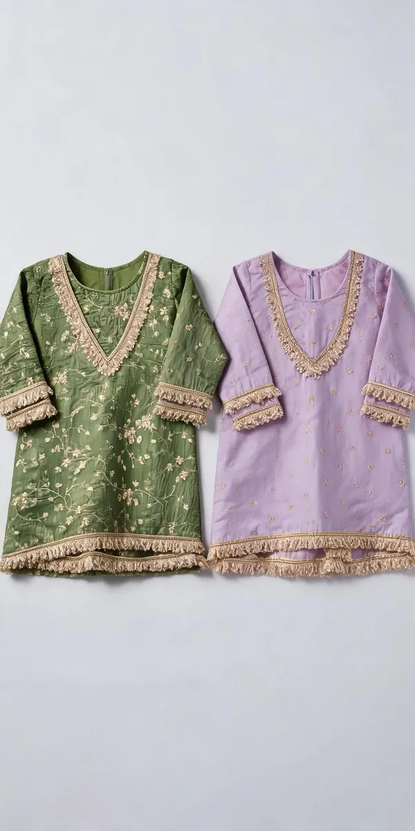 Green_Pink_Crush_Silk_Handwork_Suit_Set_For_Kids