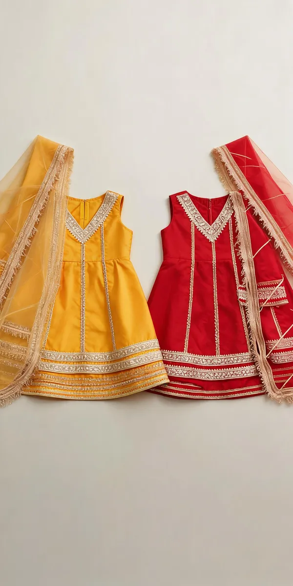 Red_Yellow_Banarasi_A-Line_Frock_Suit_For_Kids