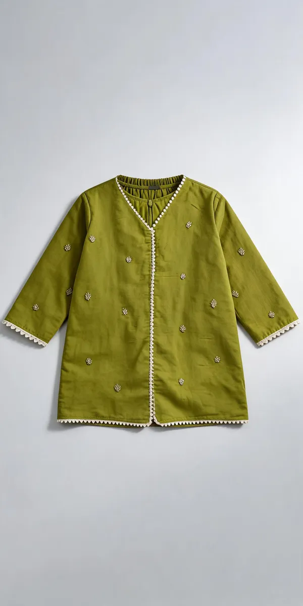 Pista_Green_Mal_Cotton_Jacket_Style_Indo-Western_Set_For_Kids