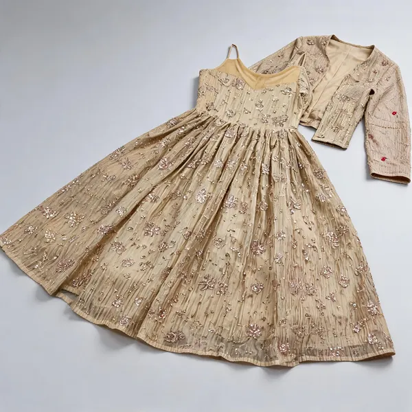 Off_White_Crush_Handwork_Gown_For_Kids