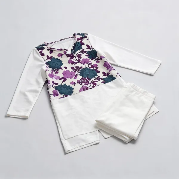 Pure_Cotton_Brother_Sister_Combo_Purple_For_Boy