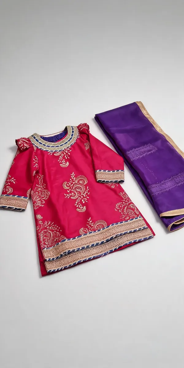 Pink_Silk_Embroidered_Patiala_Suit_For_Kids