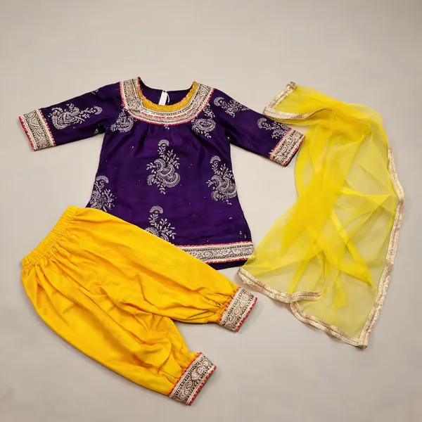 Purple_Silk_Embroidered_Patiala_Suit_For_Kids