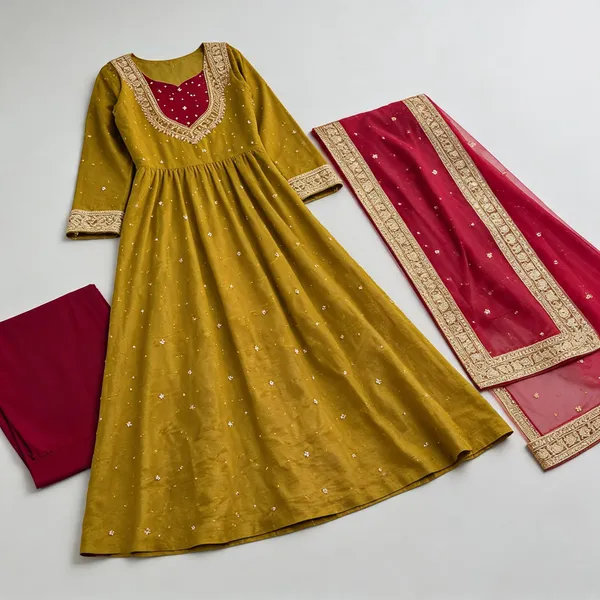 Premium_Silk_3_Pcs_Set_With_Beautiful_Handwork_Duptta_Set