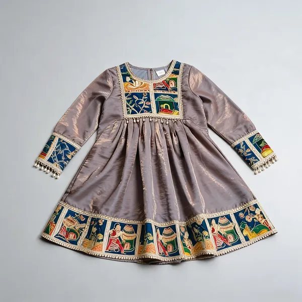 Grey_Satin_Silk_Handwork_Frock_Suit_For_Kids