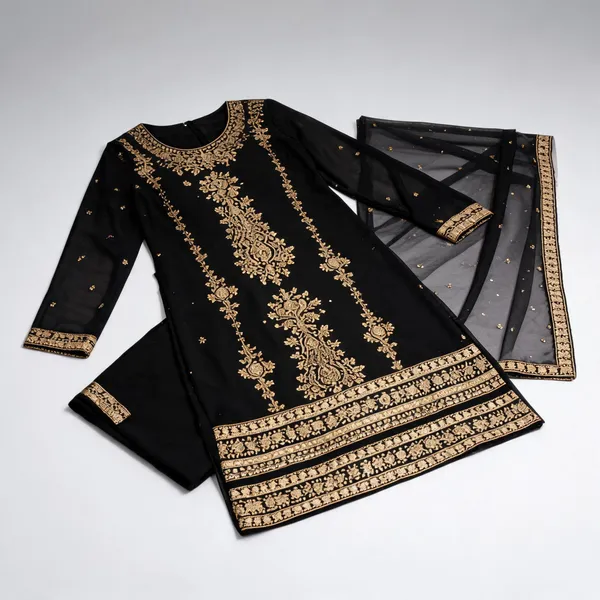 Georgette_Hand_Embroidery_Suit_For_Women