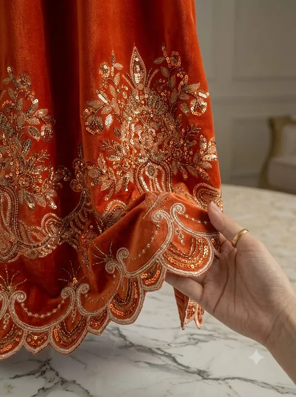 Velvet_Floral_Embroidered_Window_Curtain