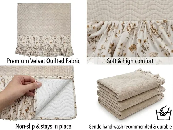 Velvet_Floral_Print_Ruffled_Sofa_Recliner_Cover