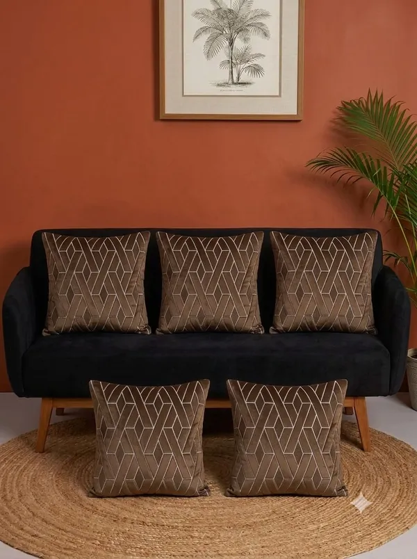 Brown_Contemporary_Geometric_Print_Cushion_Covers