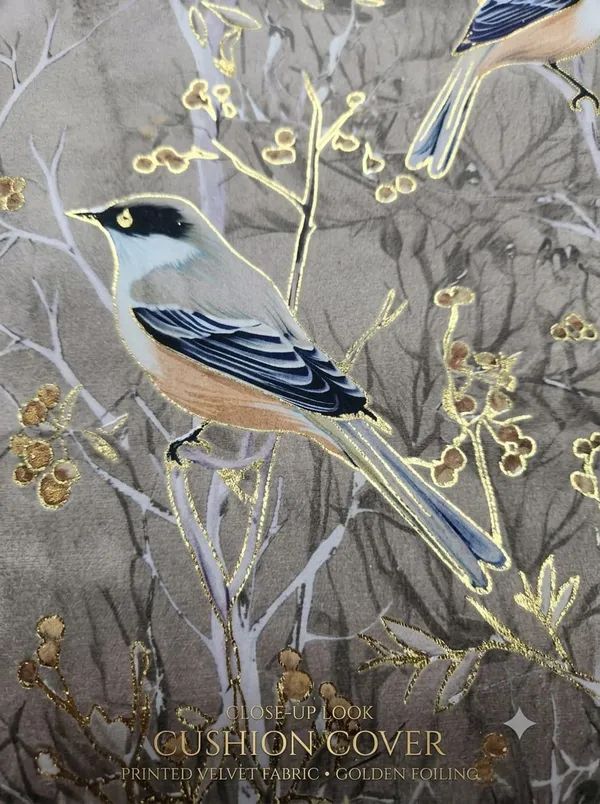 Beige_Decorative_Bird_Print_Cushion_Covers