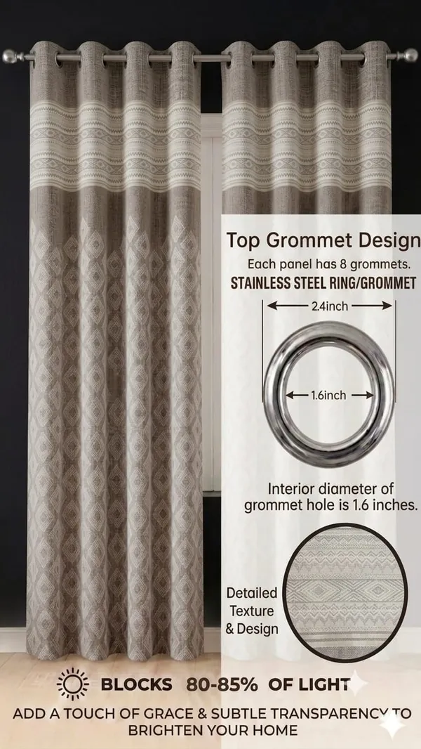 Woven_Contemporary_Geometric_Print_Eyelet_Curtains
