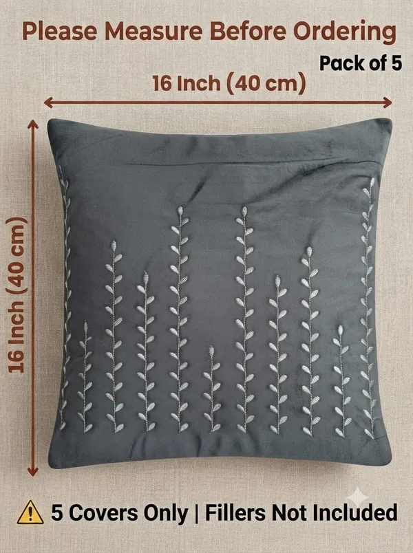Grey_Velvet_Blend_Embroidered_Cushion_Cover