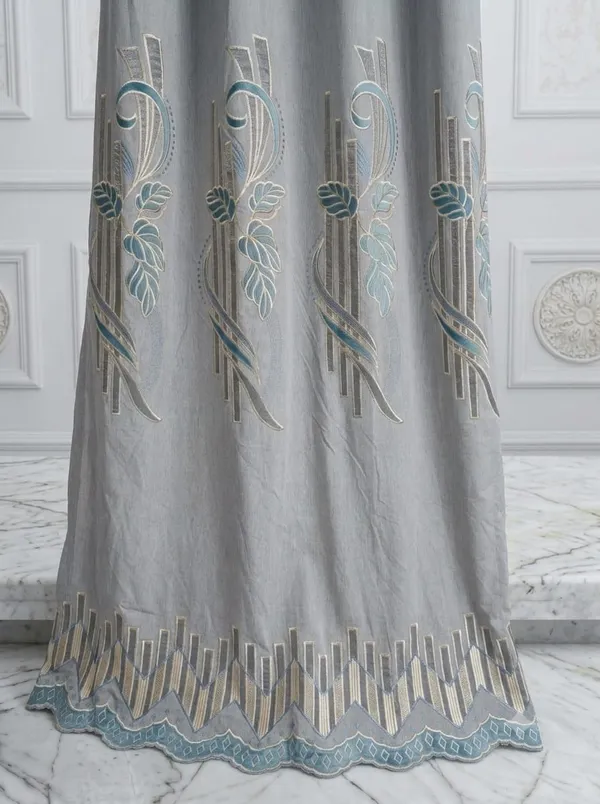 Grey_Embroidered_Floral_Geometric_Curtain