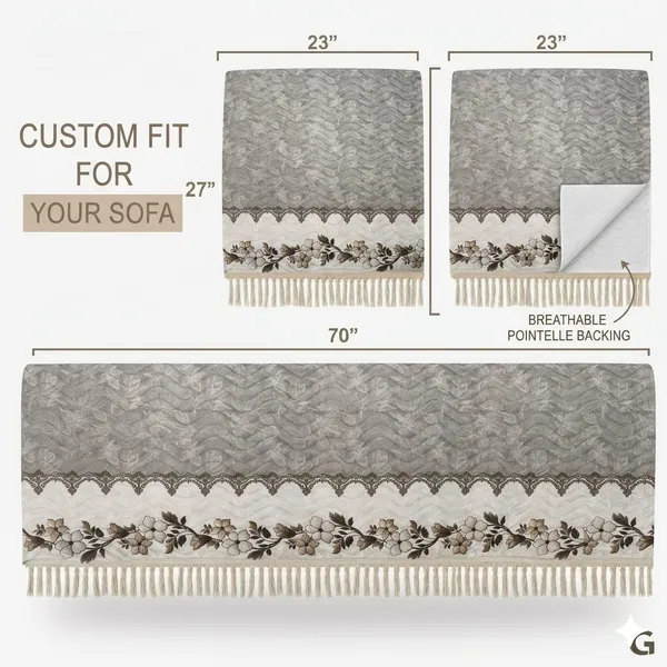 Fabric_Floral_Pattern_Loveseat_Sofa_Cover