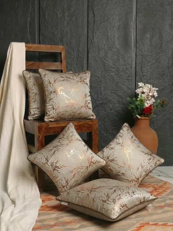 Satin_Gold_Foil_Pattern_Cushion_Cover_Set_Of_5