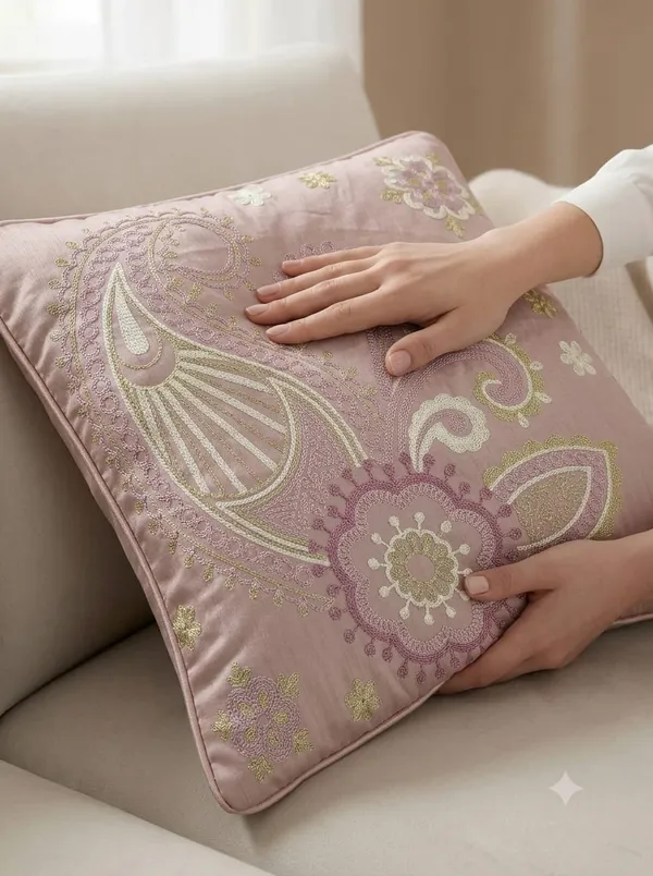 Pink_Fabric_Traditional_Paisley_Embroidered_Cushion_Cover