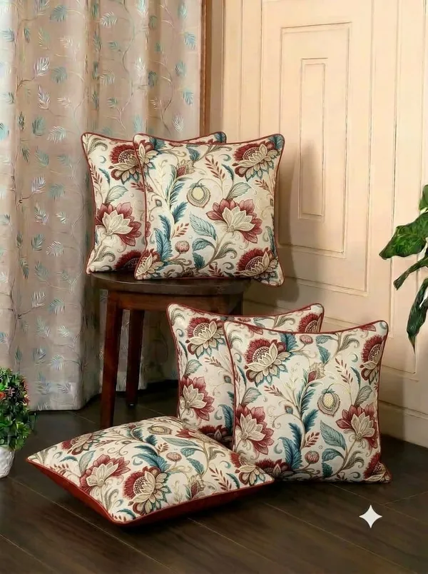 Fabric_Traditional_Floral_Print_Cushion_Covers