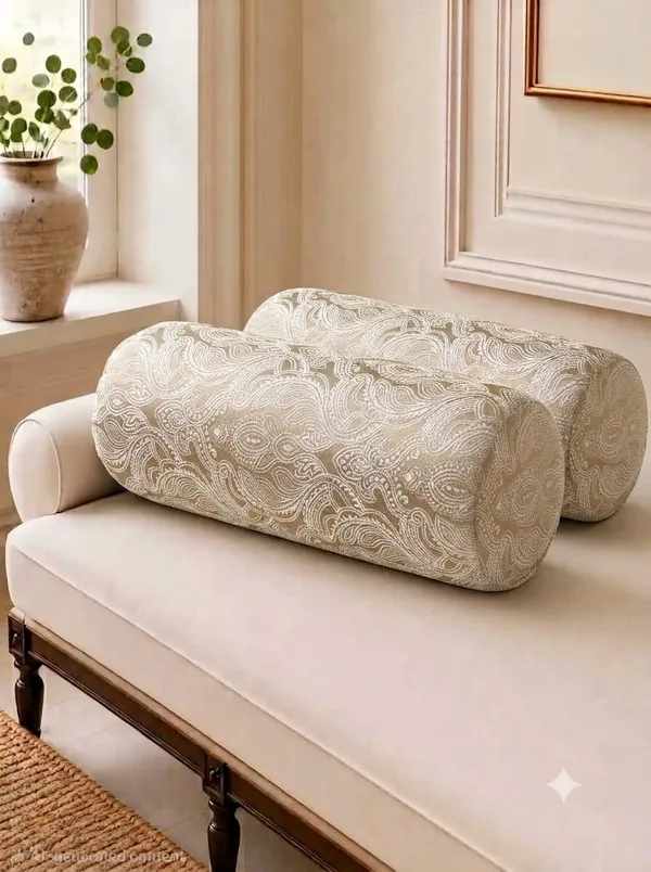 Brown_Poly_Cotton_Bolster_Cover_For_Home_Decor
