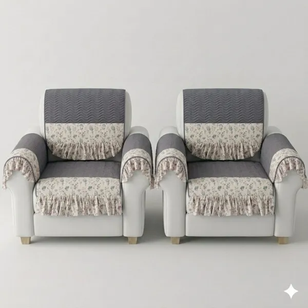 Grey_Velvet_Quilted_Floral_Sofa_Cover_Set
