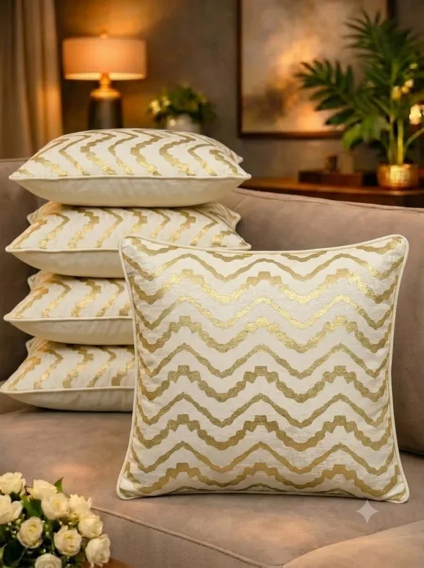Fabric_Contemporary_Chevron_Print_Cushion_Covers_Pack_Of_5