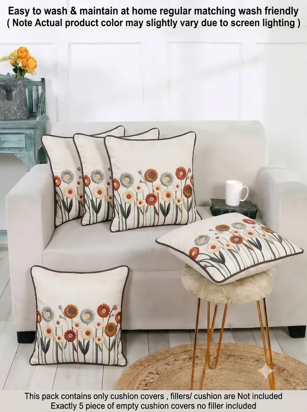 Cream_Poly_Cotton_Cushion_Cover_For_Home_Decor