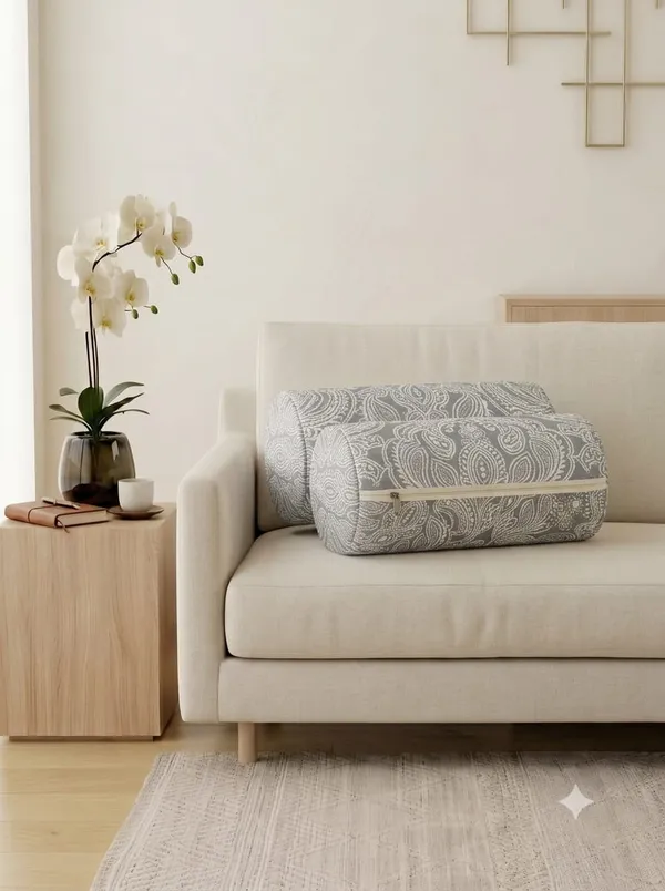 Grey_Poly_Cotton_Bolster_Cover_For_Home_Decor