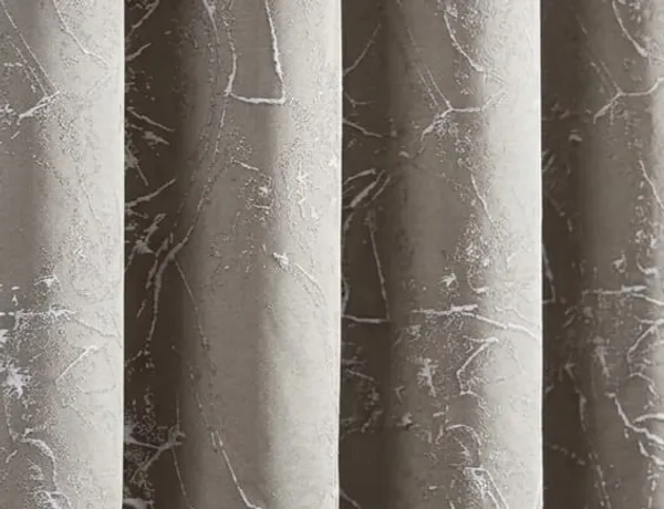 Fabric_Modern_Textured_Silver_Grommet_Window_Curtain