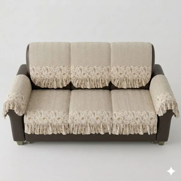 Velvet_Quilted_Floral_Print_Sofa_Cover_Set