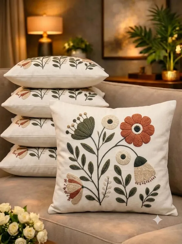 Cream_Poly_Cotton_Cushion_Cover_For_Home_Decor