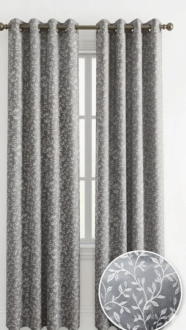 Grey_Floral_Embroidered_Window_Curtain