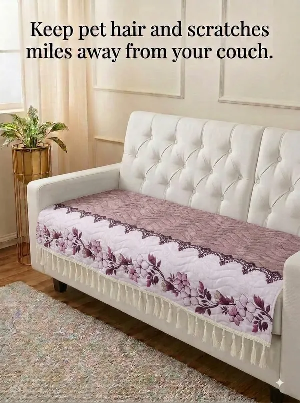 Quilted_Floral_Wave_Pattern_Dohar_With_Tassel_Border