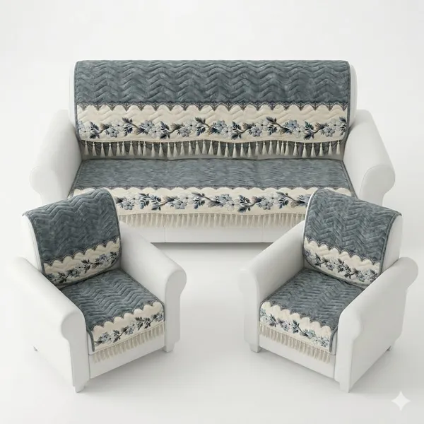 Quilted_Floral_Sofa_Cover_Set_With_Tassel_Fringe