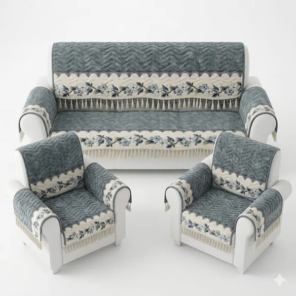 Grey_Velvet_Quilted_Floral_Tassel_Throw_Blanket