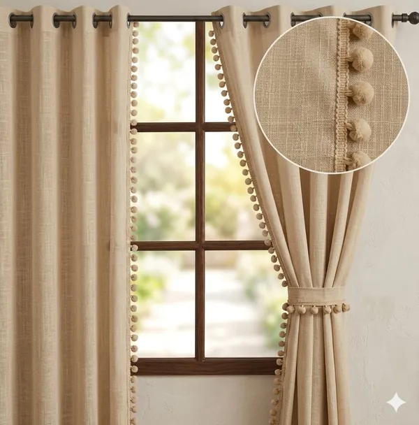 Brown_Linen_Curtain_For_Home_Decor