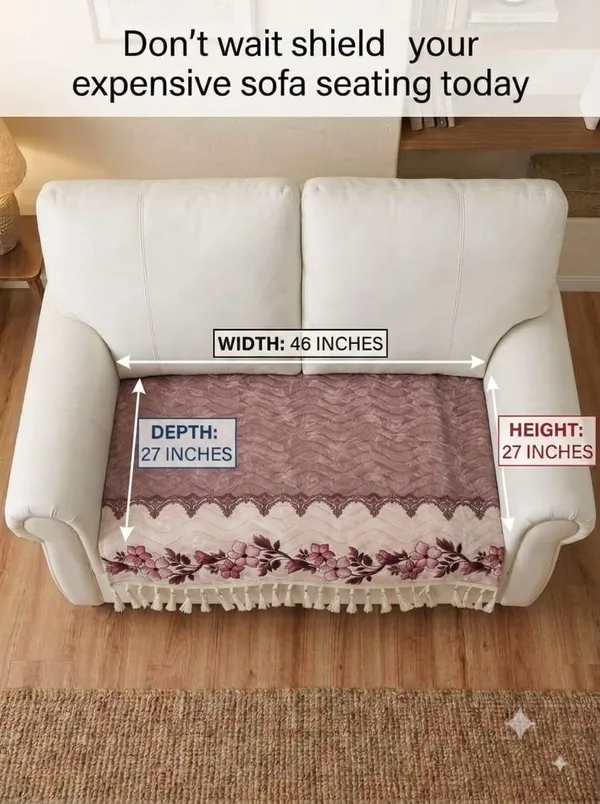 Fabric_Floral_Print_Sofa_Seat_Cover