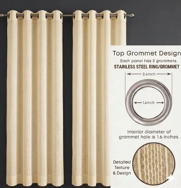 Fabric_Modern_Striped_Eyelet_Curtain