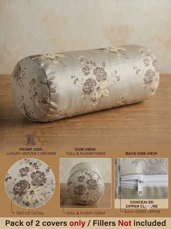 Brown_Poly_Cotton_Bolster_Cover_For_Home_Decor